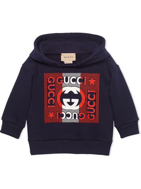 gucci childrens hoodie eagle print